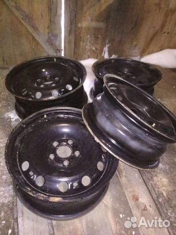 Диски штамповка r 15, 5 x 100 4 шт купить в Олонце | Авито