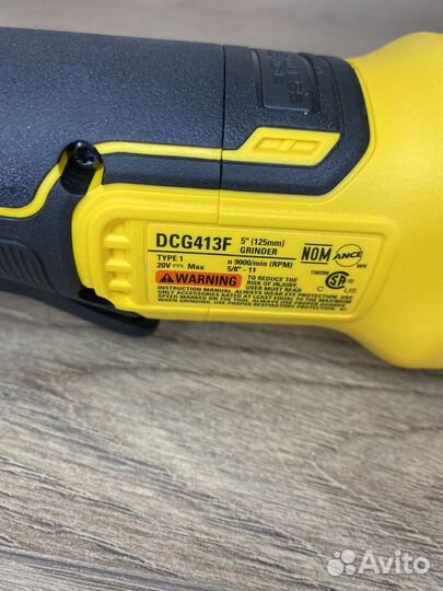 Dewalt DCG413F ушм Новая 125мм