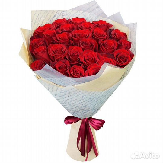 Букет из 25 роз Перчик Премиум 50 см