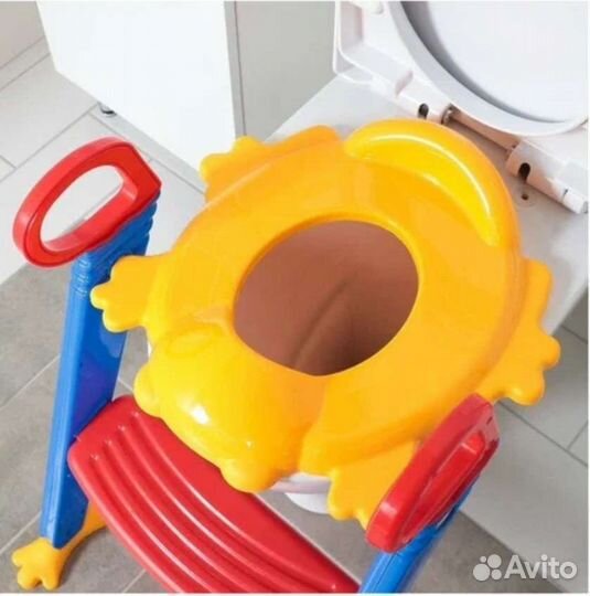 Сидушка на унитаз со ступенькой