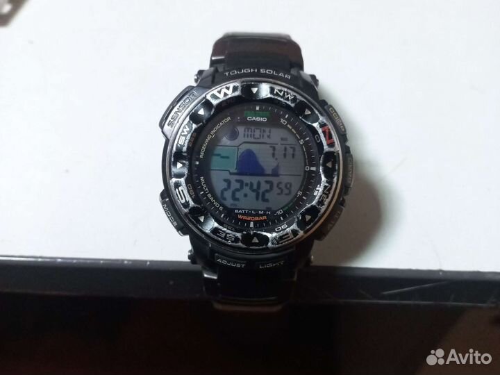 Часы casio pro trek prw-2500