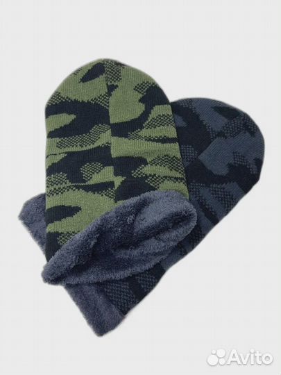 Зимняя полнолицевая балаклава (маска) на флисе