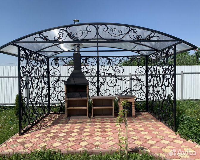 Кованные элементы,ворота,мангалы,столы