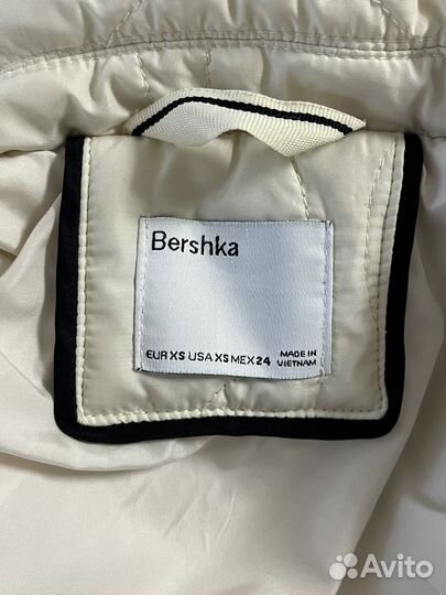 Стеганая куртка bershka