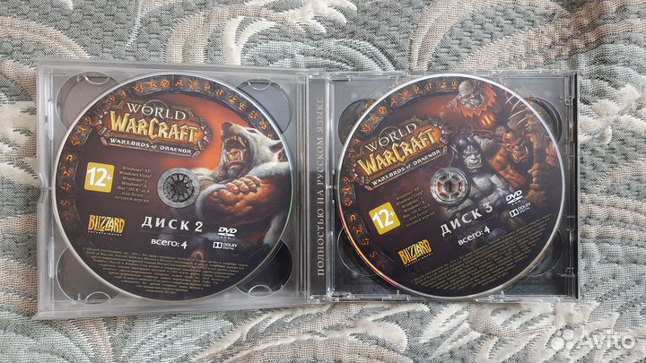 Лицензионные игры для пк PC Word of Warcraft и др