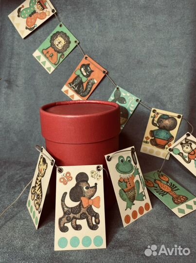 Украшение гирлянда из флажков детская