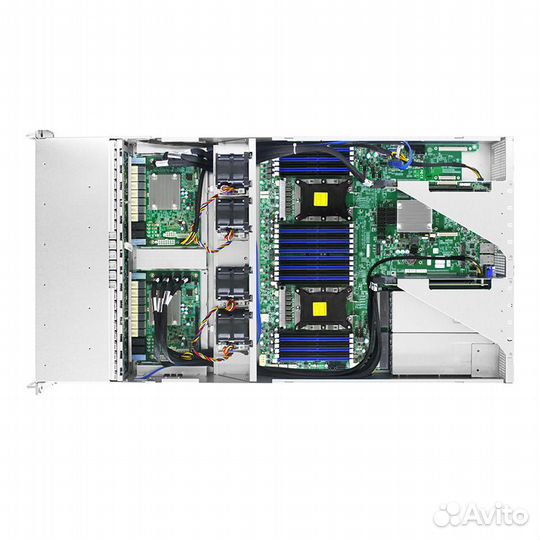 Сервер платформа Full Flash NVMe U.2 SSD 1U 2U