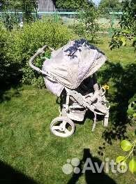 Прогулочная коляска для двойни бу