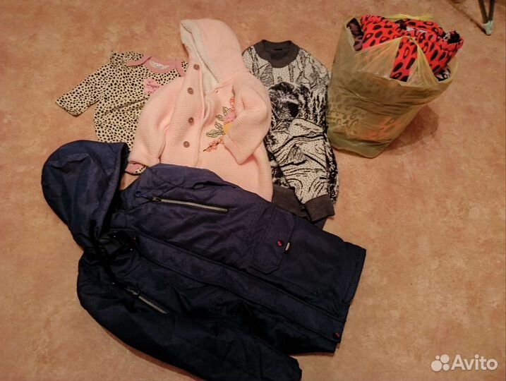 Отдам пакет детских вещей