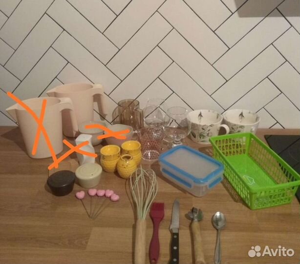 Посуда, столовые приборы, разное
