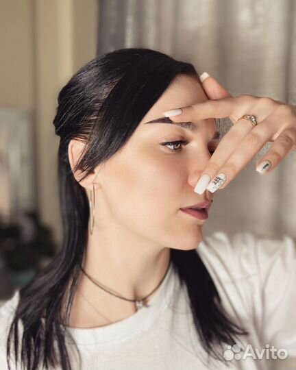 Наращивание/ламинирование ресниц, перманент, брови