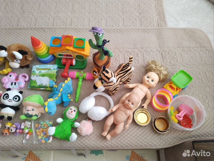 Игрушки пакетами