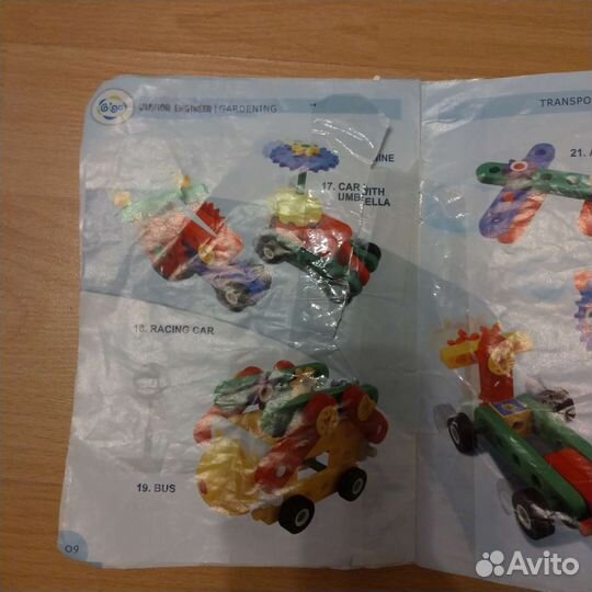 Инструкция к конструктору gigo