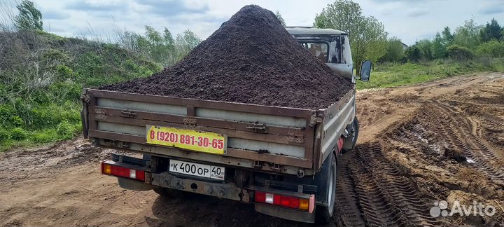 Чернозём грунт перегной навоз земля щебень дрова