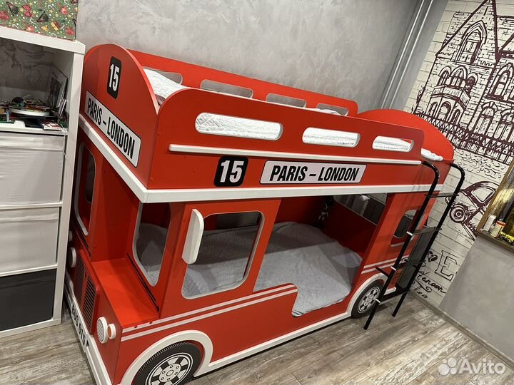 Двухъярусная кровать бу