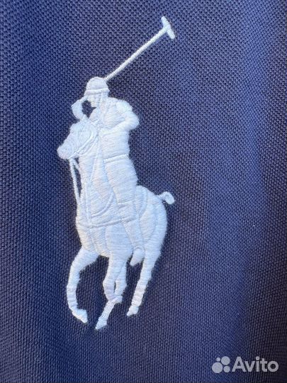 Рубашка Polo Ralph Lauren поло с вышитым лого