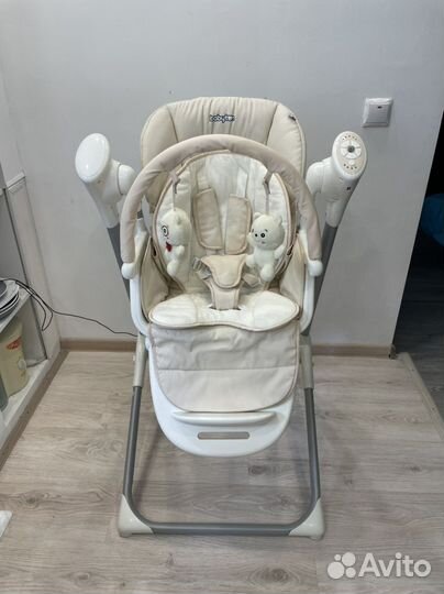 Стульчик для кормления - качели babyton 2 в 1