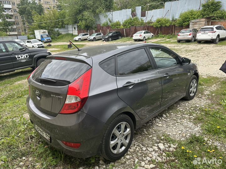 Автомобиль hyundai solaris