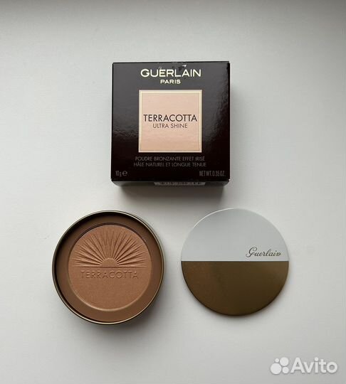 Guerlain terracotta пудра бронзер ultra shine