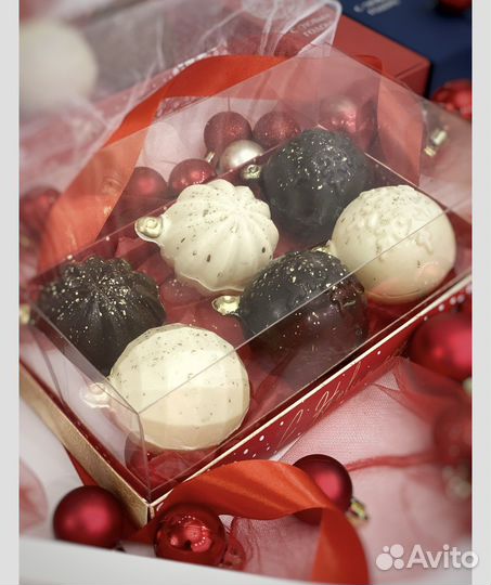 Шоколад, шоколадные бомбочки, подарок на Новый Год