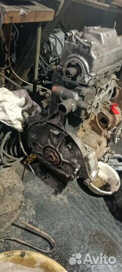 Мотор и кпп ока