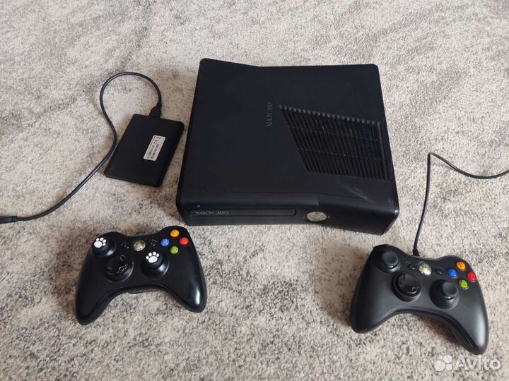 Прошитый Xbox 360 750Gb+116 игр