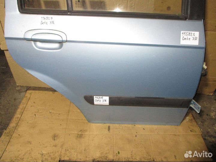 Дверь задняя правая Hyundai Getz
