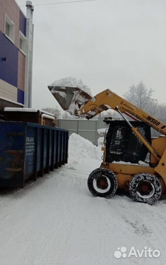 Вывоз мусора контейнером/газель/самосвал
