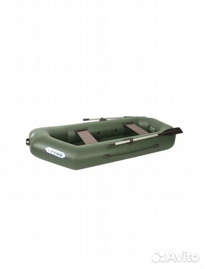 Лодка надувная двухместная