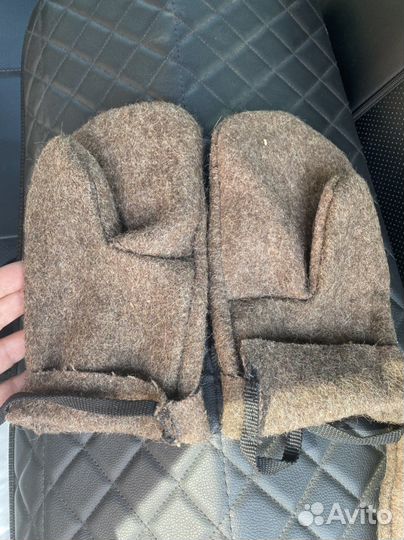 Рукавицы суконые охотничьи