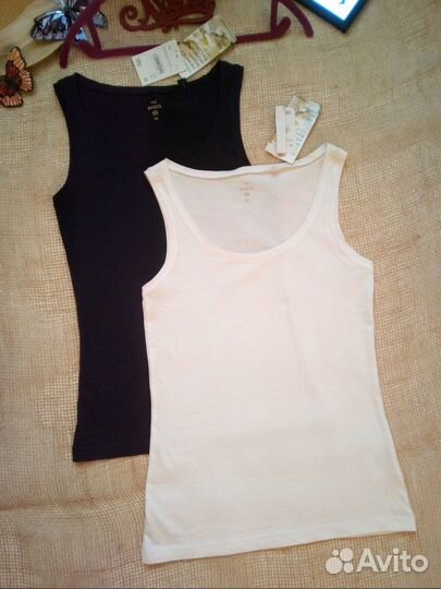 Майка женская базовая 40-42 новая Европа