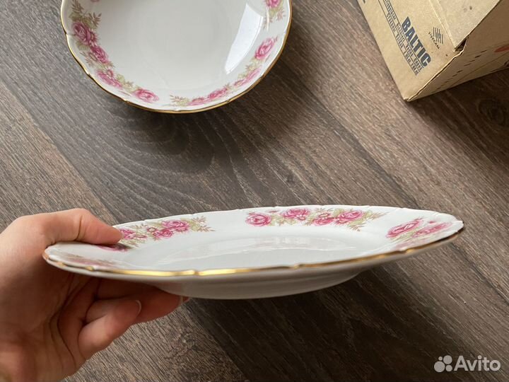 Тарелки чешский фарфор