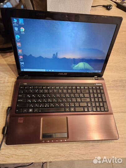 Asus k53s, core i5, 8gb, SSD+HDD, 2 видеокарты
