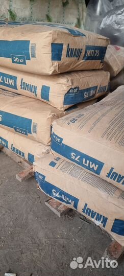 Штукатурка гипсовая knauf мп 75 машинная 30 кг