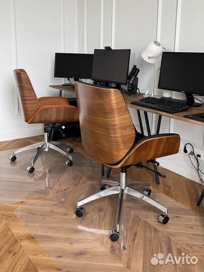 Офисное кресло TopChairs Crown коричневое