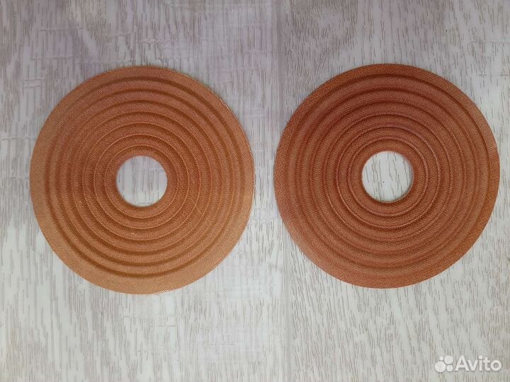 Звуковая катушка и центрирующие шайбы