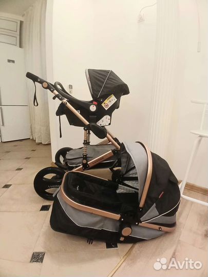 Прогулочная коляска Luxmom 510. 3в1