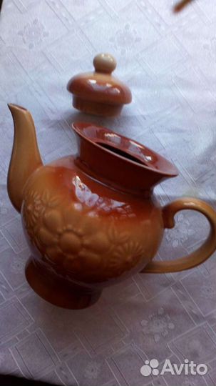 Чайник керамический большой