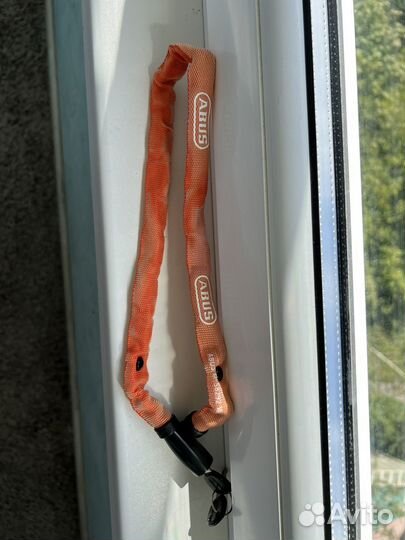 Велозамок цепной с ключом 60см Abus