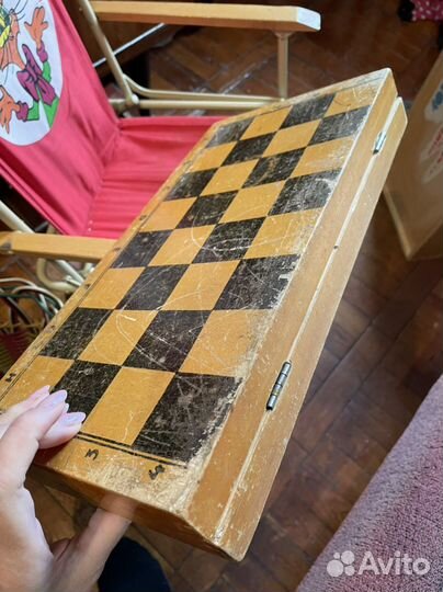 Шахматы деревянные большие СССР