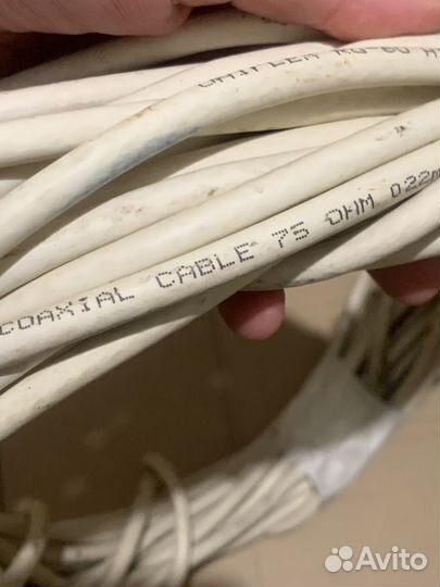 Кабель антенный для тв