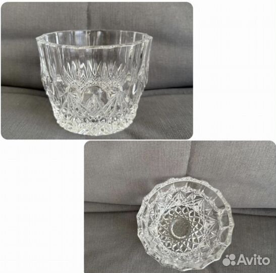 Хрустальные салатники вазы винтаж СССР