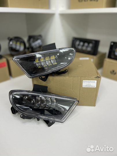 Light Way LED птф Hyundai Accent 60W Бело-желтые