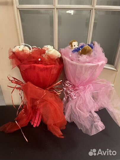 Букет с игрушками