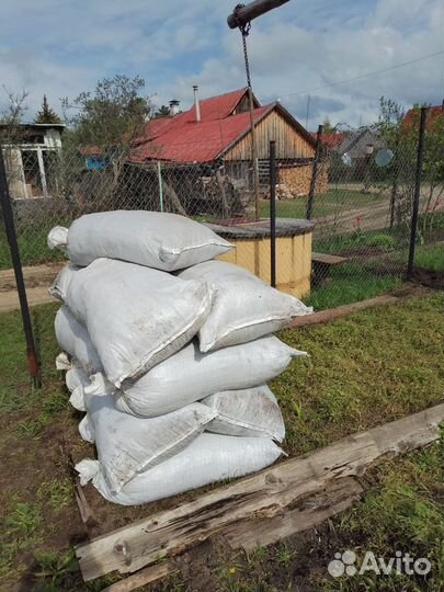 Чернозём в мешках