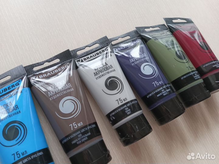 Краска акриловая