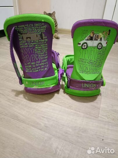 Крепления для сноуборда Union Scott Stivens M