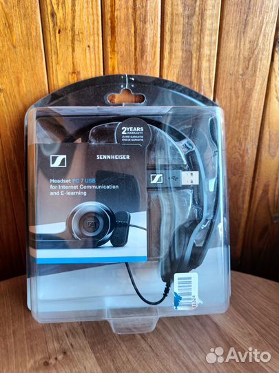Sennheiser PC 7 USB гарнитура наушник с микрофоном