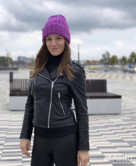 Шапка женская вязаная