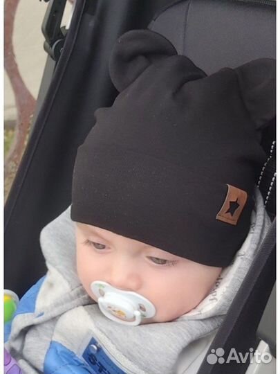 Детская шапка 1-3 месяца